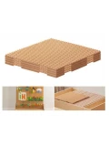 MASTERKIDZ Drewniany Stół Edukacyjny + AKCESORIA STEM WALL + 563 Klocków | Pan Piksel