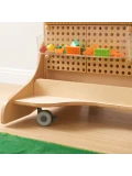 MASTERKIDZ Drewniana Tablica STEM Wolnostojąca | Pan Piksel