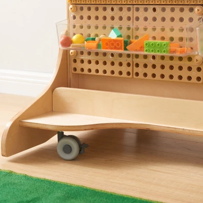MASTERKIDZ Drewniana Tablica STEM Wolnostojąca | Pan Piksel