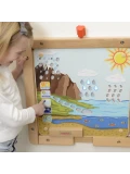 MASTERKIDZ Tablica Edukacyjna Obieg Wody Montessori | Pan Piksel