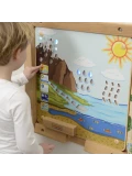 MASTERKIDZ Tablica Edukacyjna Obieg Wody Montessori | Pan Piksel