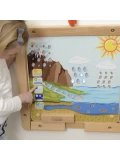 MASTERKIDZ Tablica Edukacyjna Obieg Wody Montessori | Pan Piksel
