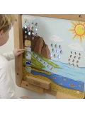 MASTERKIDZ Tablica Edukacyjna Obieg Wody Montessori | Pan Piksel