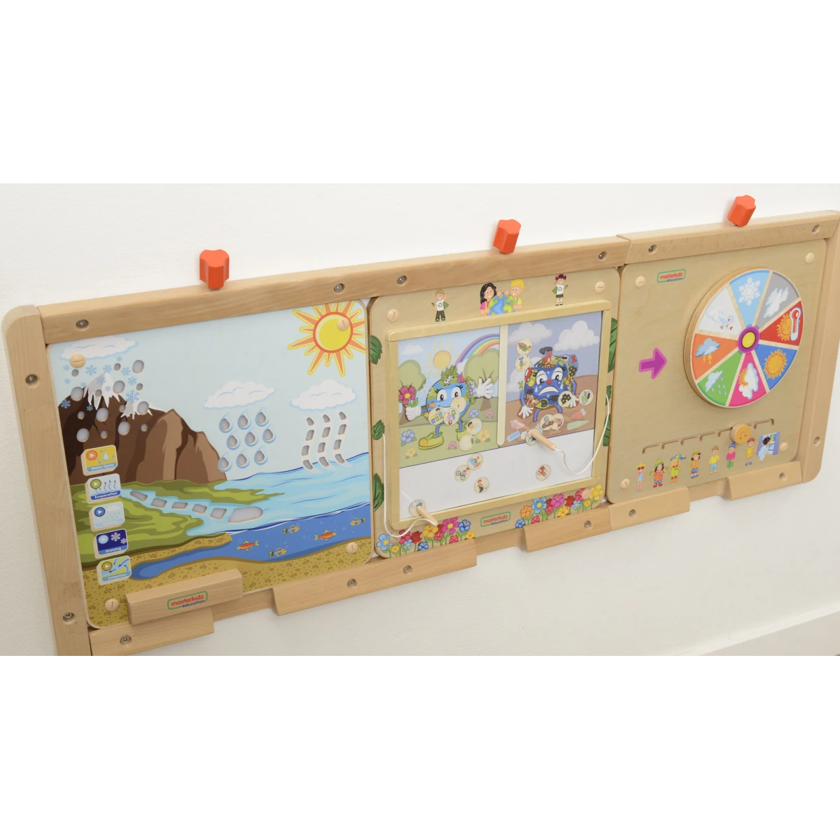 MASTERKIDZ Tablica Edukacyjna Obieg Wody Montessori | Pan Piksel