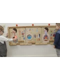 MASTERKIDZ Tablica Edukacyjna Układ Trawienny Montessori | Pan Piksel