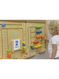 MASTERKIDZ Tablica Ścienna Edukacyjna Labirynt Koraliki Montessori | Pan Piksel