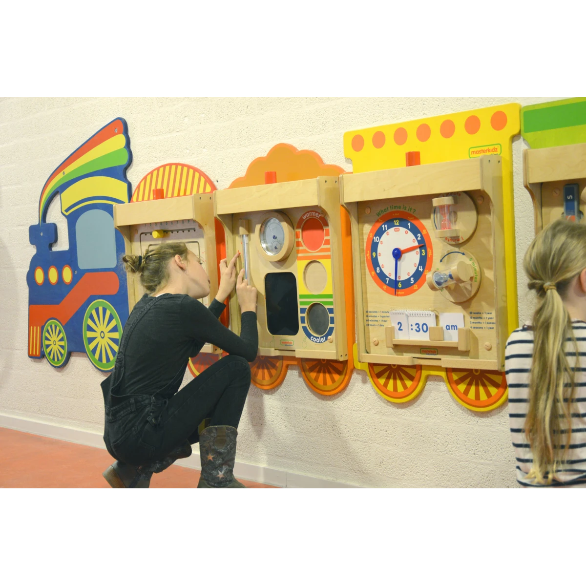 MASTERKIDZ System Do Montażu 5 Tablic Masterkidz Flex - Pociąg | Pan Piksel