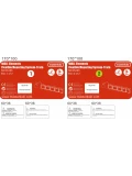 MASTERKIDZ System Do Montażu 5 Tablic Masterkidz Flex - Pociąg | Pan Piksel