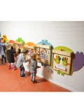 MASTERKIDZ System do Montażu 5 Ściennych Tablic Edukacyjnych Flex - Gąsienica | Pan Piksel