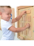 MASTERKIDZ Sensoryczna Tablica Ścienna Rozpoznawanie Faktury Powierzchni | Pan Piksel