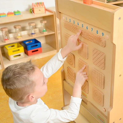 MASTERKIDZ Sensoryczna Tablica Ścienna Rozpoznawanie Faktury Powierzchni | Pan Piksel