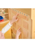 MASTERKIDZ Sensoryczna Tablica Ścienna Rozpoznawanie Faktury Powierzchni | Pan Piksel