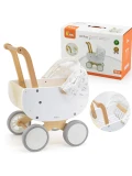 Wózek dla lalek White Doll Viga | Pan Piksel