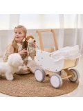 Wózek dla lalek White Doll Viga | Pan Piksel