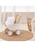 Wózek dla lalek White Doll Viga | Pan Piksel