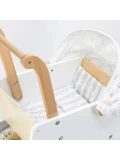 Wózek dla lalek White Doll Viga | Pan Piksel