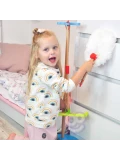 TOOKY TOY Drewniany Zestaw do Sprzątania dla Dzieci 6 el. | Pan Piksel