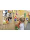 MASTERKIDZ Tablica Ścienna Koła Zębate i Łańcuch 79 El. Zbuduj własny mechanizm | Pan Piksel