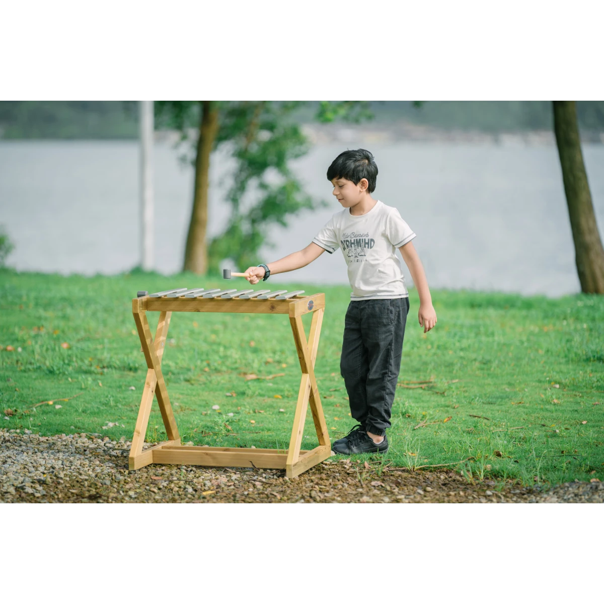 CLASSIC WORLD EDU Instrument Muzyczny Ksylofon Duże Cymbałki | Pan Piksel