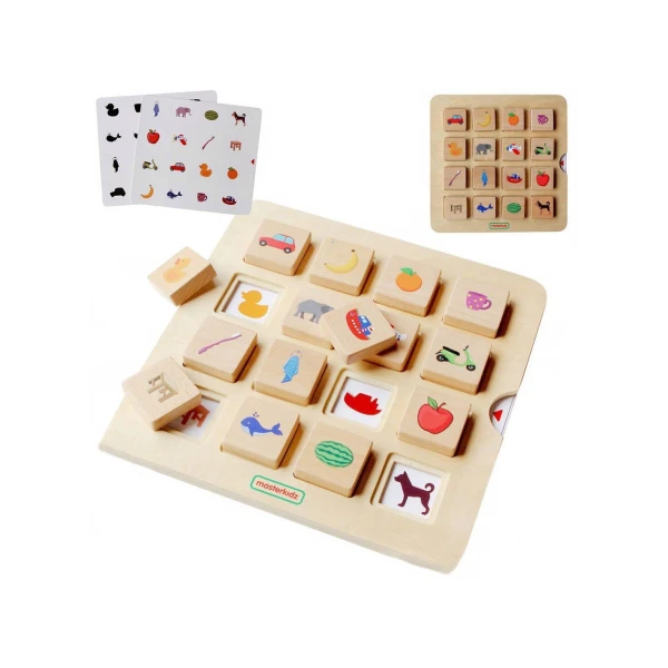 TOOKY TOY Drewniany Sorter Geometryczny Nauka Kształtów Liczenia | Pan Piksel