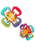 TOOKY TOY Drewniane Koraliki Klocki do Nawlekania Morskie Zwierzęta 13 el. | Pan Piksel