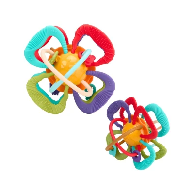 TOOKY TOY Drewniane Koraliki Klocki do Nawlekania Morskie Zwierzęta 13 el.