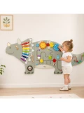TOOKY TOY Drewniane Koraliki Klocki do Nawlekania Morskie Zwierzęta 13 el. | Pan Piksel