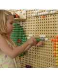 MASTERKIDZ Układanka Dwustronne Dotykowe Klocki Wizualne Montessori | Pan Piksel