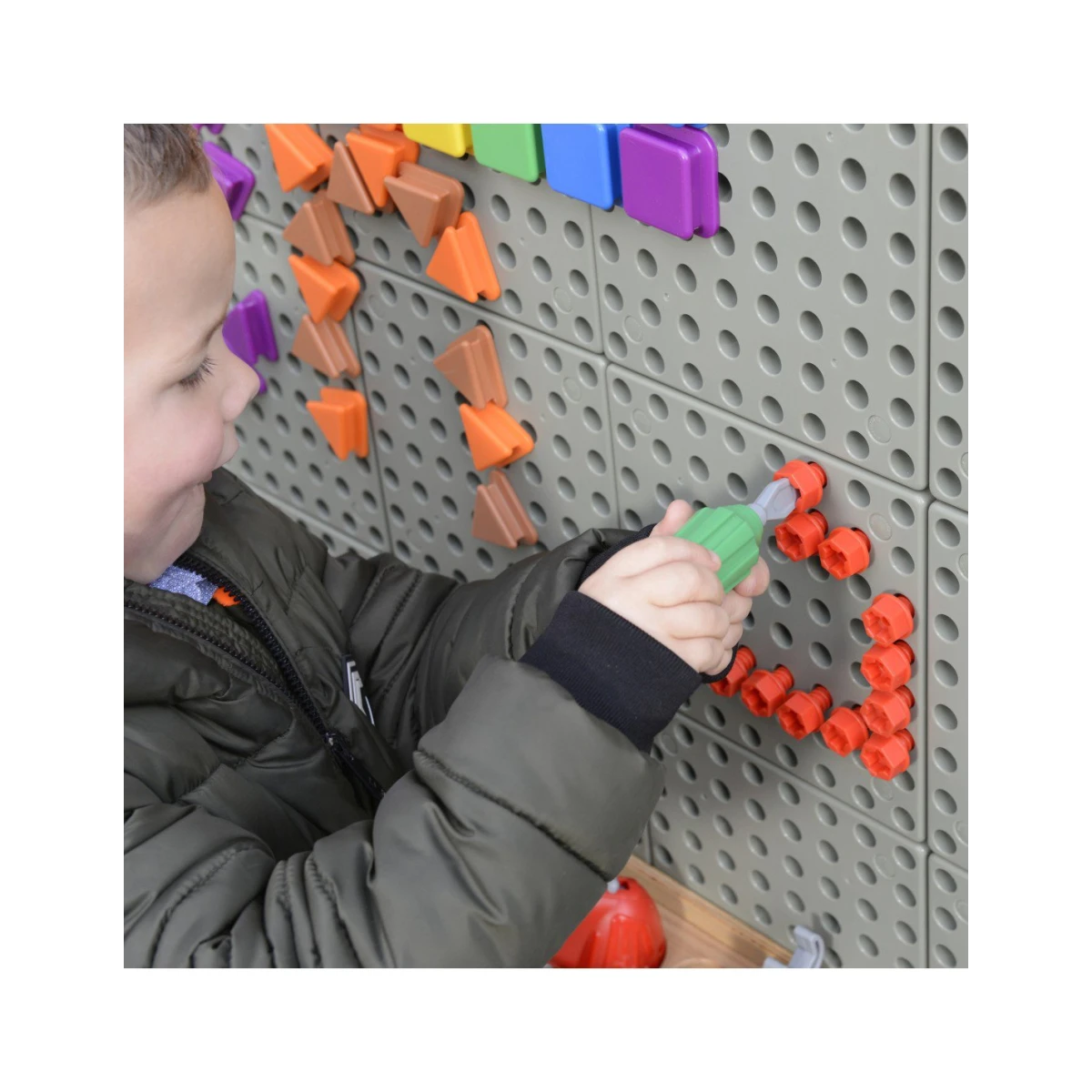 MASTERKIDZ Układanka Dopasowanie Kolorów i Wzorów Montessori | Pan Piksel
