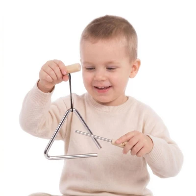 CLASSIC WORLD EDU Instrument Muzyczny Trójkąt dla Dzieci | Pan Piksel