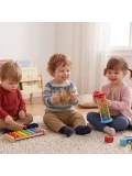 CLASSIC WORLD EDU Instrument Muzyczny Talerze (9 cm) dla Dzieci 2 szt. | Pan Piksel