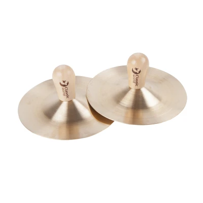 CLASSIC WORLD EDU Instrument Muzyczny Talerze (9 cm) dla Dzieci 2 szt. | Pan Piksel