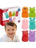 WOOPIE BABY Zwierzątka Sensoryczne Miękkie Zestaw 6 szt | Pan Piksel