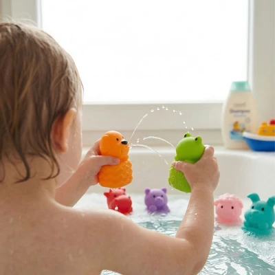 WOOPIE BABY Zwierzątka Sensoryczne Miękkie Zestaw 6 szt | Pan Piksel