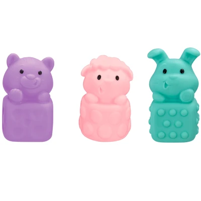 WOOPIE BABY Zwierzątka Sensoryczne Miękkie Zestaw 6 szt | Pan Piksel