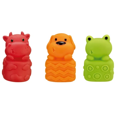 WOOPIE BABY Zwierzątka Sensoryczne Miękkie Zestaw 6 szt | Pan Piksel