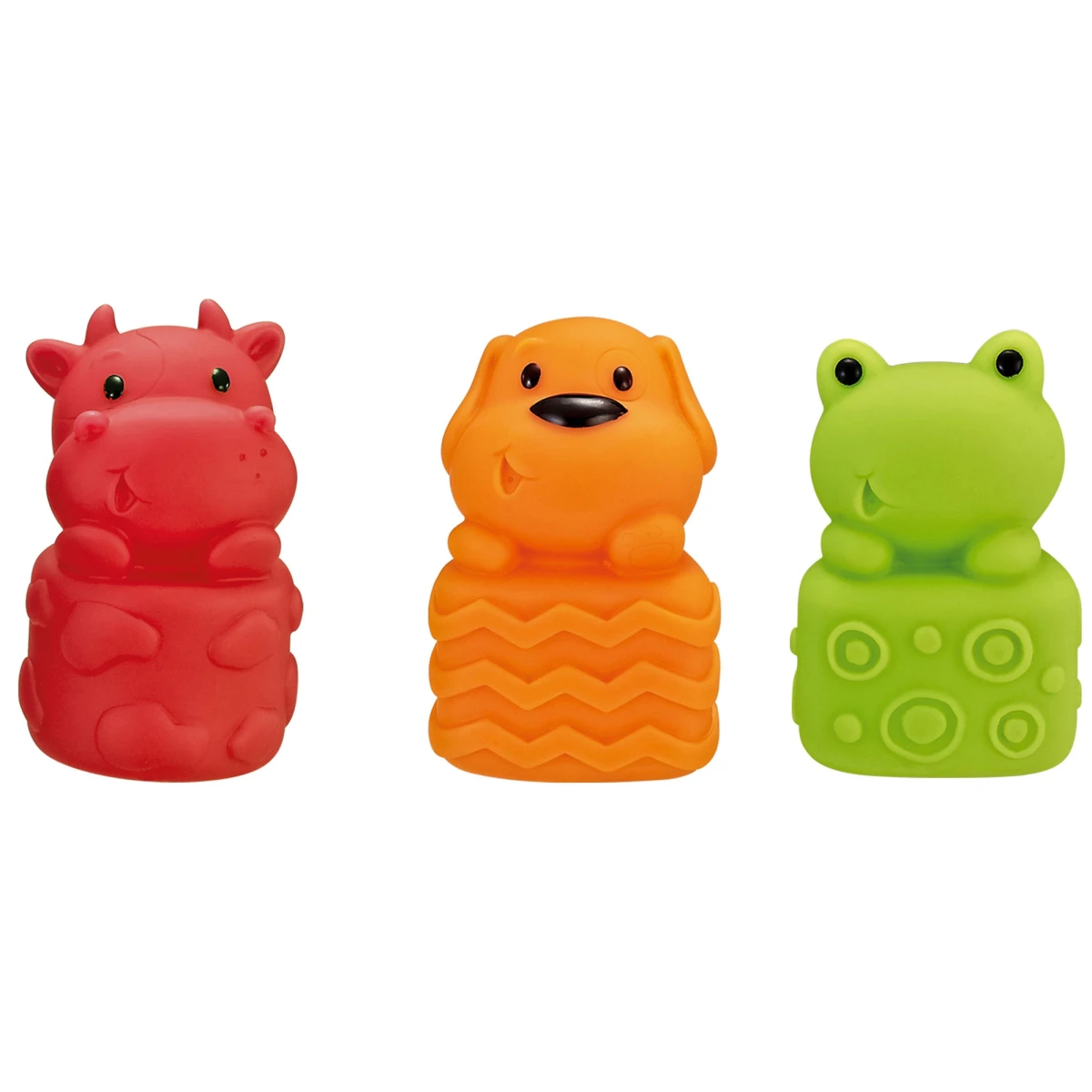 WOOPIE BABY Zwierzątka Sensoryczne Miękkie Zestaw 6 szt | Pan Piksel