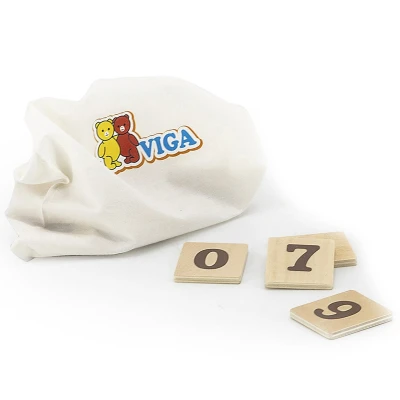 VIGA Drewniany Zegar Nauka Zegara  Czasu Montessori | Pan Piksel