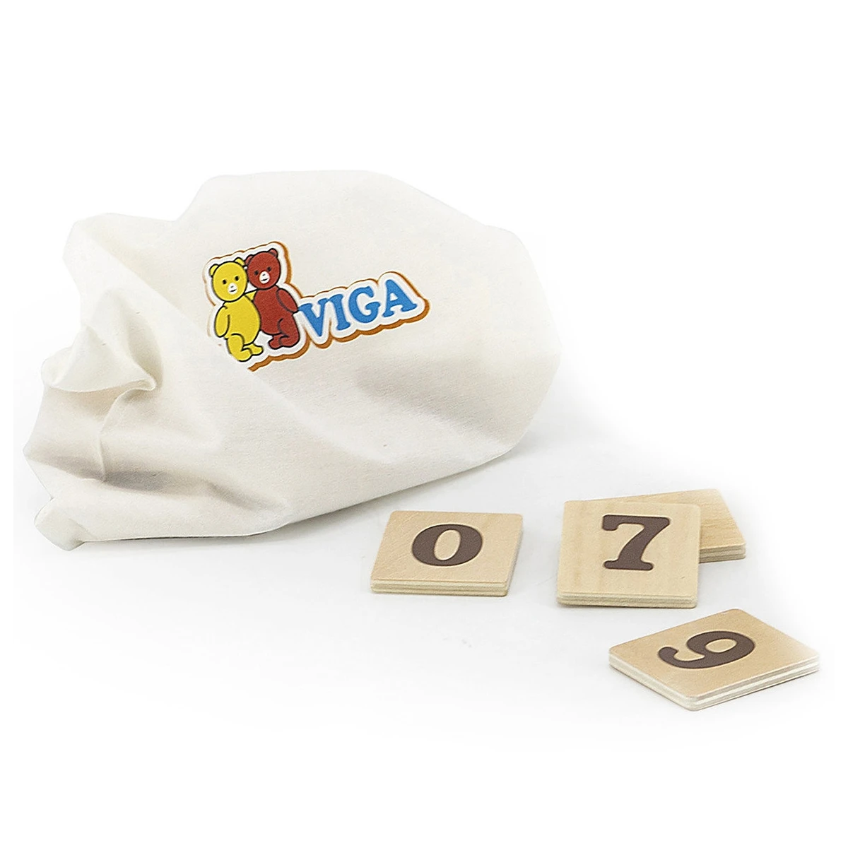VIGA Drewniany Zegar Nauka Zegara  Czasu Montessori | Pan Piksel