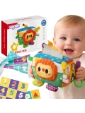 WOOPIE BABY Zabawka Edukacyjna Sensoryczna Pani Metka Pudełeczko Chusteczek | Pan Piksel