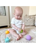 WOOPIE BABY Klocki Sensoryczne do Ściskania 6 el. | Pan Piksel