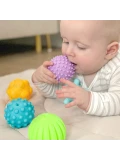 WOOPIE BABY Klocki Sensoryczne do Ściskania 6 el. | Pan Piksel