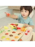 CLASSIC WORLD Zestaw do Krojenia Owoców na Rzepy MONTESSORI 20 el. | Pan Piksel