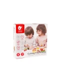 CLASSIC WORLD Zestaw do Krojenia Owoców na Rzepy MONTESSORI 20 el. | Pan Piksel
