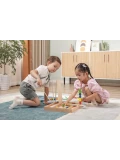 VIGA Drewniana Gra edukacyjna Logiczne koraliki  104 elementy Montessori | Pan Piksel