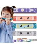 CLASSIC WORLD Drewniana Harmonijka Ustna dla Dzieci 1 szt. | Pan Piksel