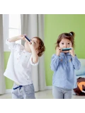 CLASSIC WORLD Drewniana Harmonijka Ustna dla Dzieci 1 szt. | Pan Piksel