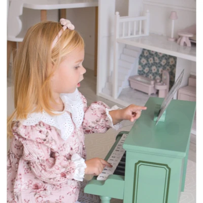 Pianinko zielone Classic World | Pan Piksel