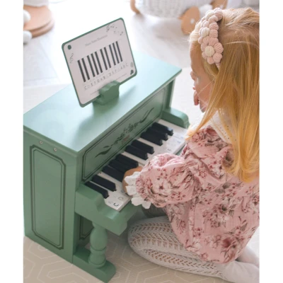 Pianinko zielone Classic World | Pan Piksel