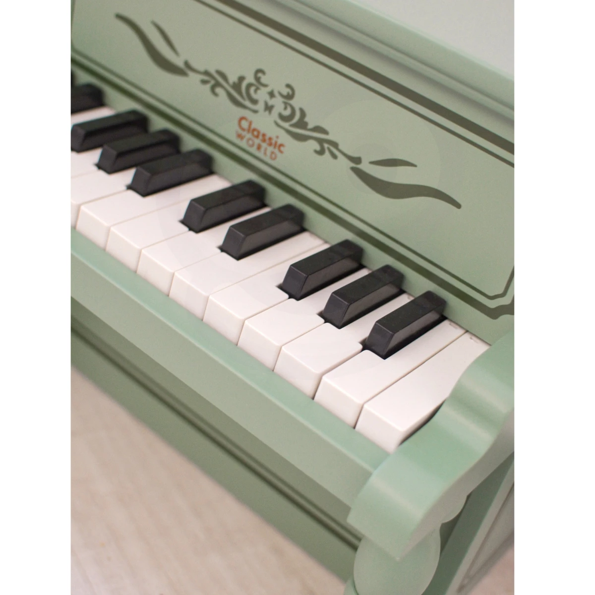 Pianinko zielone Classic World | Pan Piksel
